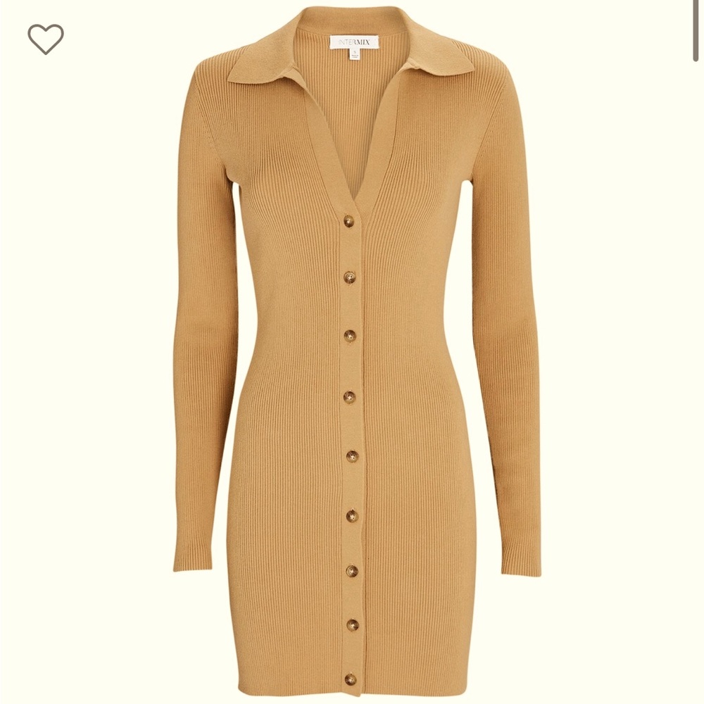 Intermix knit mini dress
